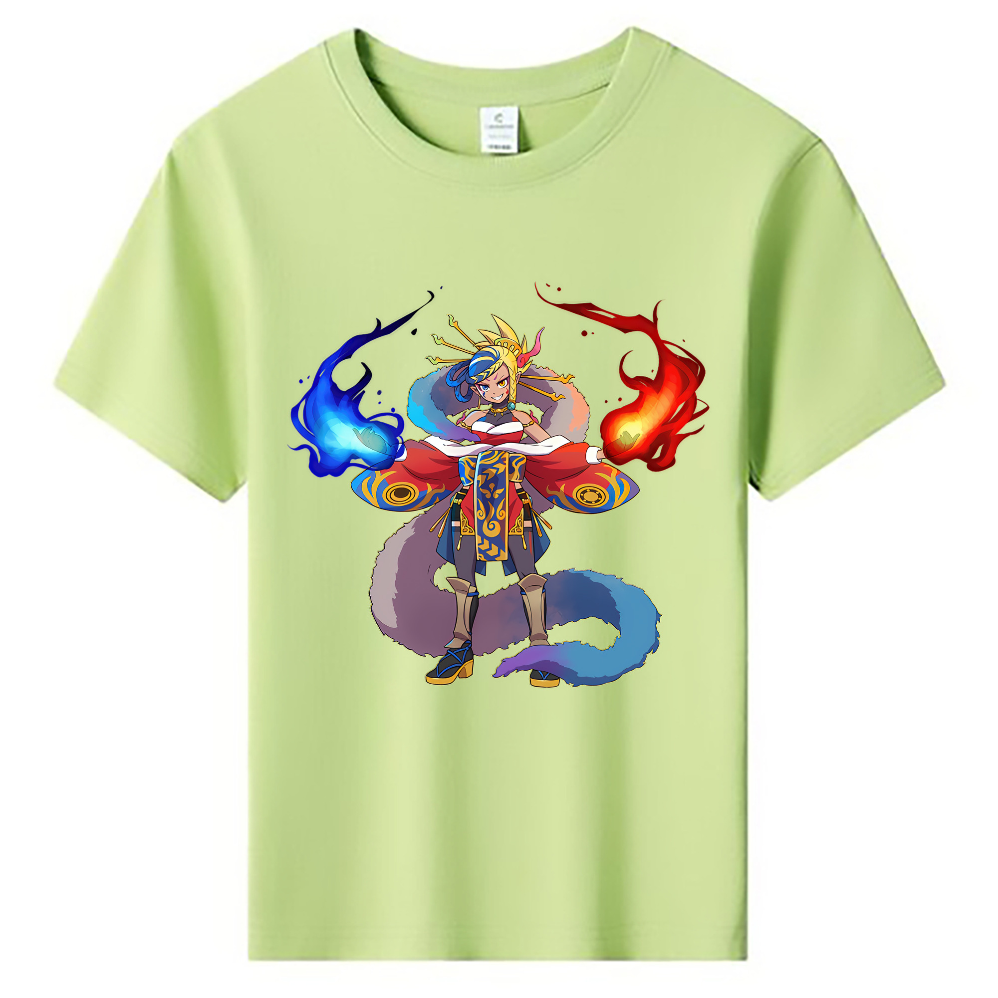 （画像用） 妖怪ウォッチ Yo-kai Watch 綿100％キッズTシャツ（フロントプリント）